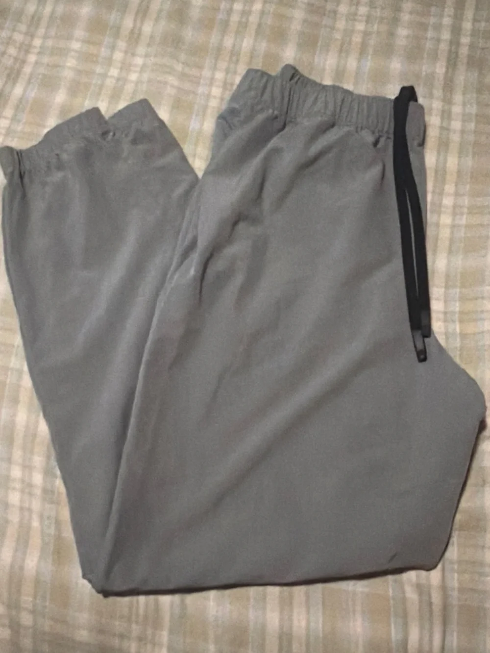 GAP Men's Light Gray Jogger Sweatpants with Drawstring